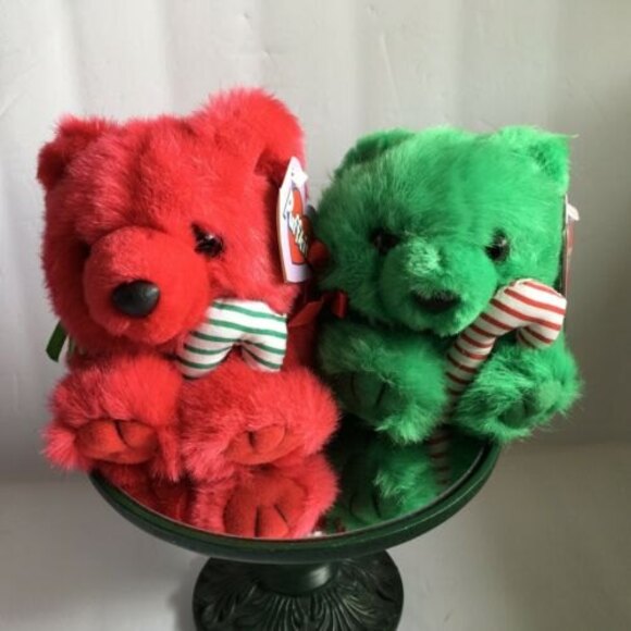 Swibco Puffkins Collection Christmas Bears JINGLES JANGLES Limited Edition. - Picture 2 of 7